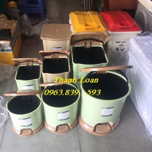 Thùng rác đạp chân y tế 10L - 15L - 20L, thùng rác bệnh viện rẻ./ 0963.839.593 Ms.Loan